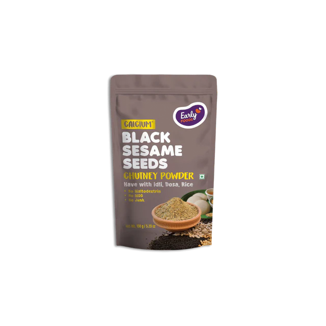 Black Sesame Seeds Chutney Powder, 150g