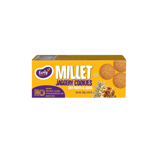 Dry fruits and Seeds Jaggery Cookies 130g