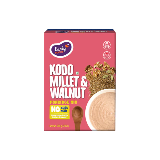 Kodo Millet & Walnut Porridge Mix, 200g