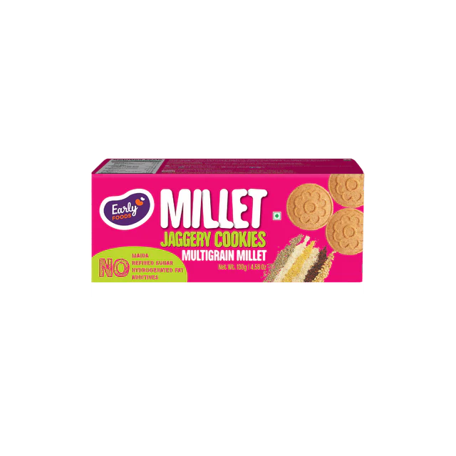 Multi-grain Millet Jaggery Cookies 130g
