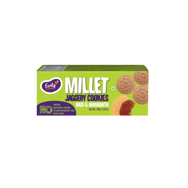 Ragi & Amaranth Jaggery Cookies 130g